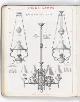 Page from Hinks Lamps catalogue