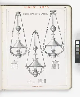 Page from Hinks Lamps catalogue