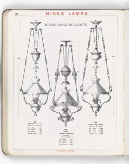 Page from Hinks Lamps catalogue