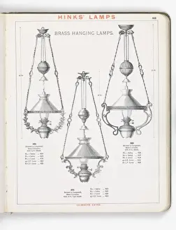 Page from Hinks Lamps catalogue