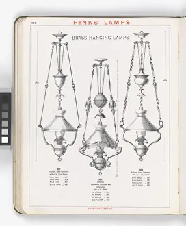 Page from Hinks Lamps catalogue