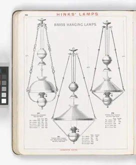 Page from Hinks Lamps catalogue