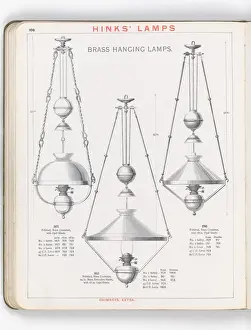 Page from Hinks Lamps catalogue