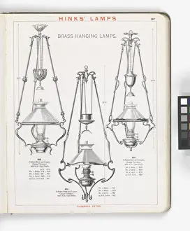 Page from Hinks Lamps catalogue