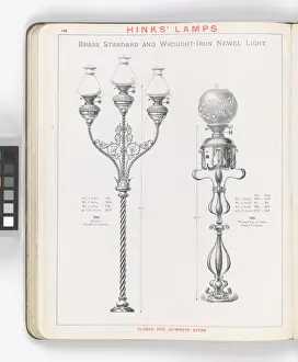 Page from Hinks Lamps catalogue