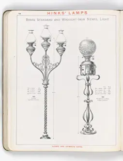 Page from Hinks Lamps catalogue