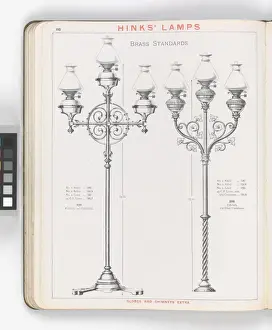 Page from Hinks Lamps catalogue