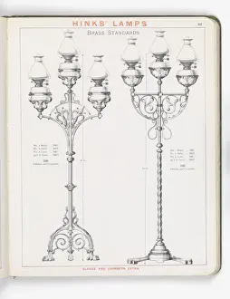 Page from Hinks Lamps catalogue