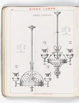 Page from Hinks Lamps catalogue