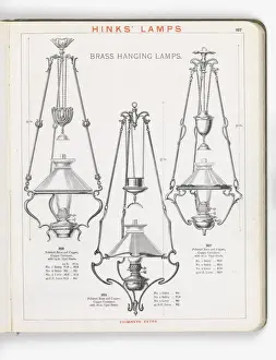 Page from Hinks Lamps catalogue