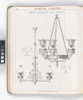 Page from Hinks Lamps catalogue