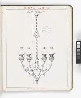 Page from Hinks Lamps catalogue