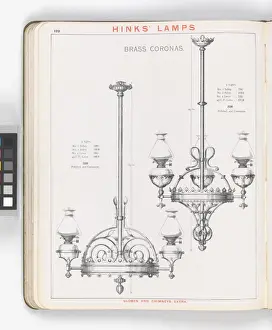 Page from Hinks Lamps catalogue