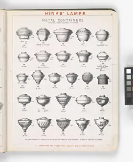 Page from Hinks Lamps catalogue
