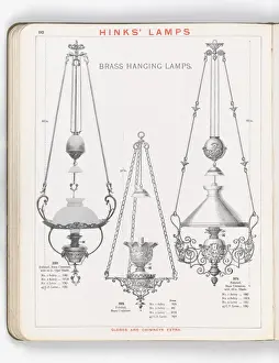 Page from Hinks Lamps catalogue