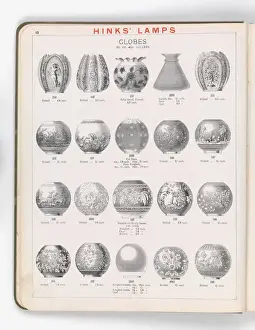 Page from Hinks Lamps catalogue