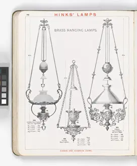 Page from Hinks Lamps catalogue