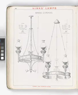 Page from Hinks Lamps catalogue