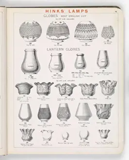 Page from Hinks Lamps catalogue