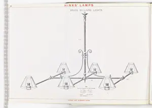 Page from Hinks Lamps catalogue