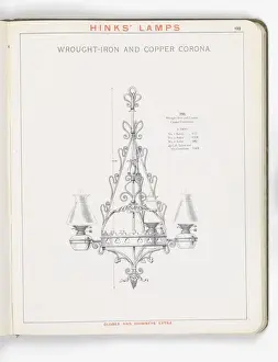 Page from Hinks Lamps catalogue