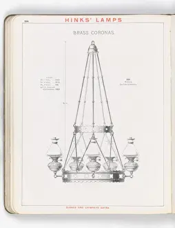 Page from Hinks Lamps catalogue