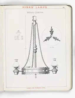 Page from Hinks Lamps catalogue