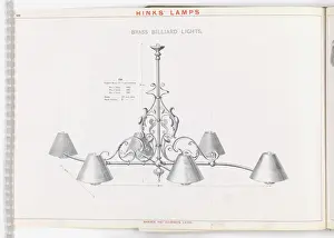 Page from Hinks Lamps catalogue