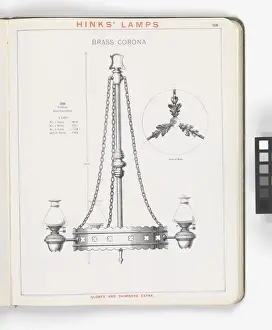 Page from Hinks Lamps catalogue