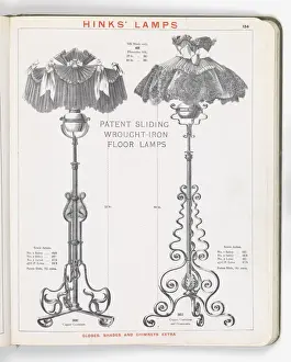 Page from Hinks Lamps catalogue