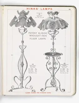 Page from Hinks Lamps catalogue