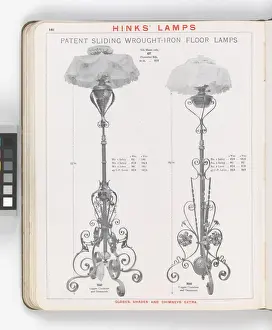 Page from Hinks Lamps catalogue