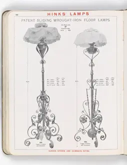 Page from Hinks Lamps catalogue