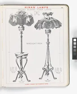 Page from Hinks Lamps catalogue