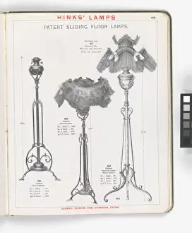 Page from Hinks Lamps catalogue