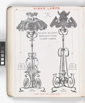 Page from Hinks Lamps catalogue