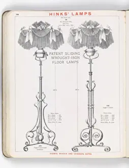 Page from Hinks Lamps catalogue