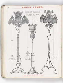 Page from Hinks Lamps catalogue
