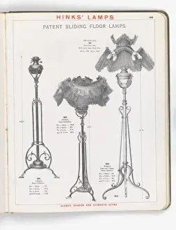 Page from Hinks Lamps catalogue