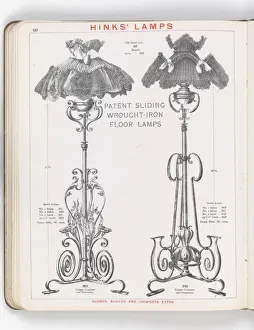 Page from Hinks Lamps catalogue