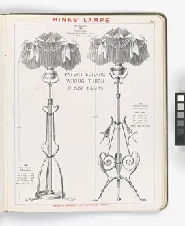 Page from Hinks Lamps catalogue