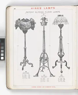 Page from Hinks Lamps catalogue