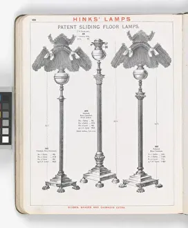 Page from Hinks Lamps catalogue