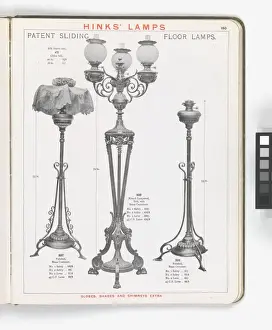 Page from Hinks Lamps catalogue