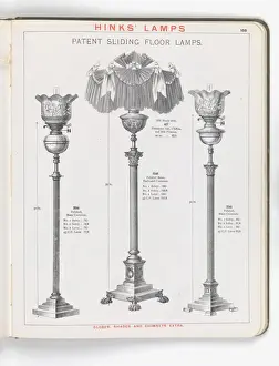 Page from Hinks Lamps catalogue