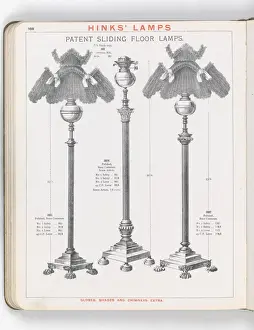 Page from Hinks Lamps catalogue