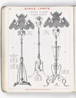 Page from Hinks Lamps catalogue