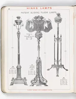 Page from Hinks Lamps catalogue