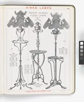 Page from Hinks Lamps catalogue
