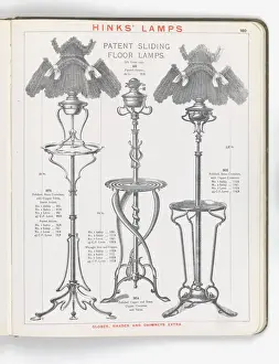 Page from Hinks Lamps catalogue